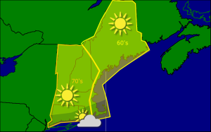 Wednesday morning forecast map 9-24